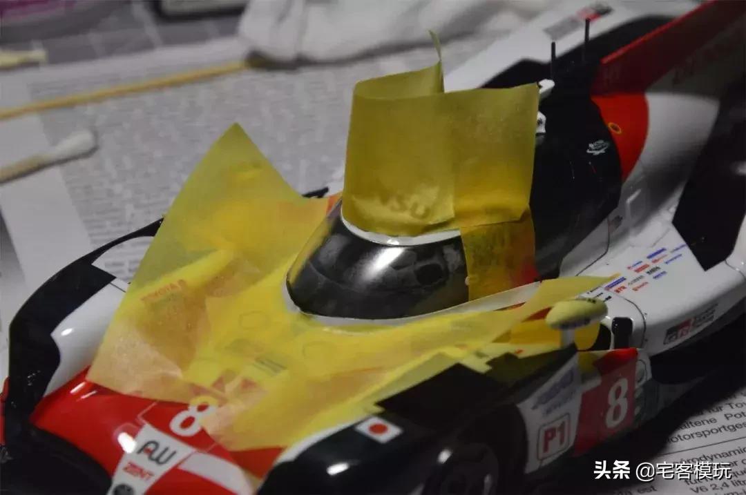 田宫模型本田s2000拼装全过程,模型田宫