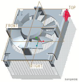 proe风扇叶分模教程,proe简单的风扇设计步骤