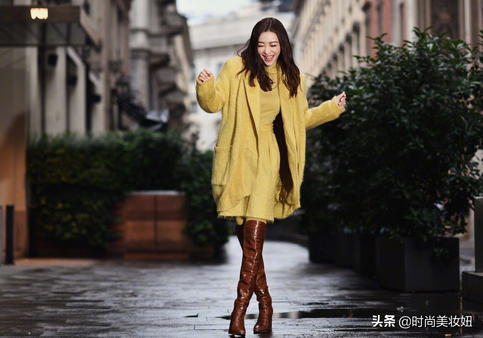 熊黛林逆天长腿,熊黛林身材长腿