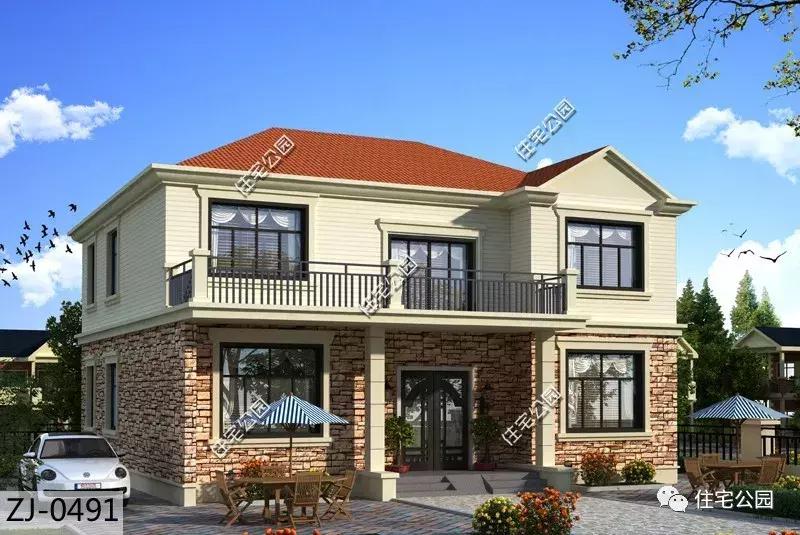 农村农房改造别墅,农村旧屋重建别墅