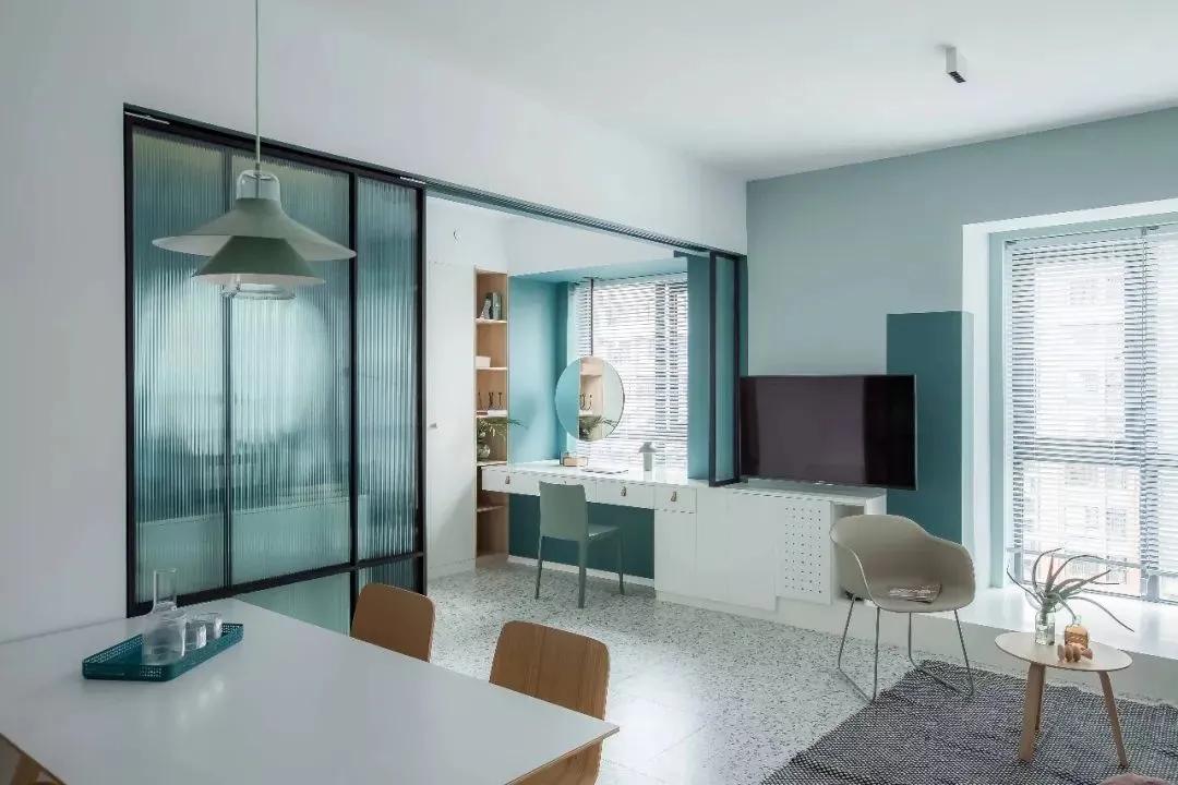 她家75㎡,果断舍弃一间卧室,装完后功能翻倍,颜值大大提升