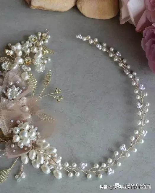 用珠子穿出漂亮的手链和项链花样,复古珠子手链教程