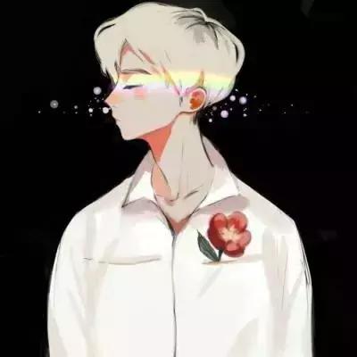 男生头像简单干净动漫手绘,三人闺蜜头像动漫可爱手绘