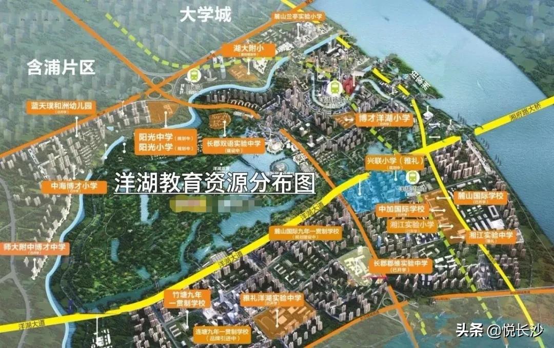 长沙洋湖片区规划,长沙洋湖垸片区规划图