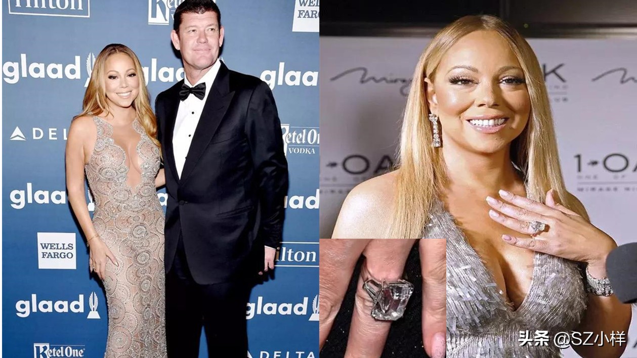 贫穷限制的不仅是行动、还有想象：中外明星奢华婚戒大比拼