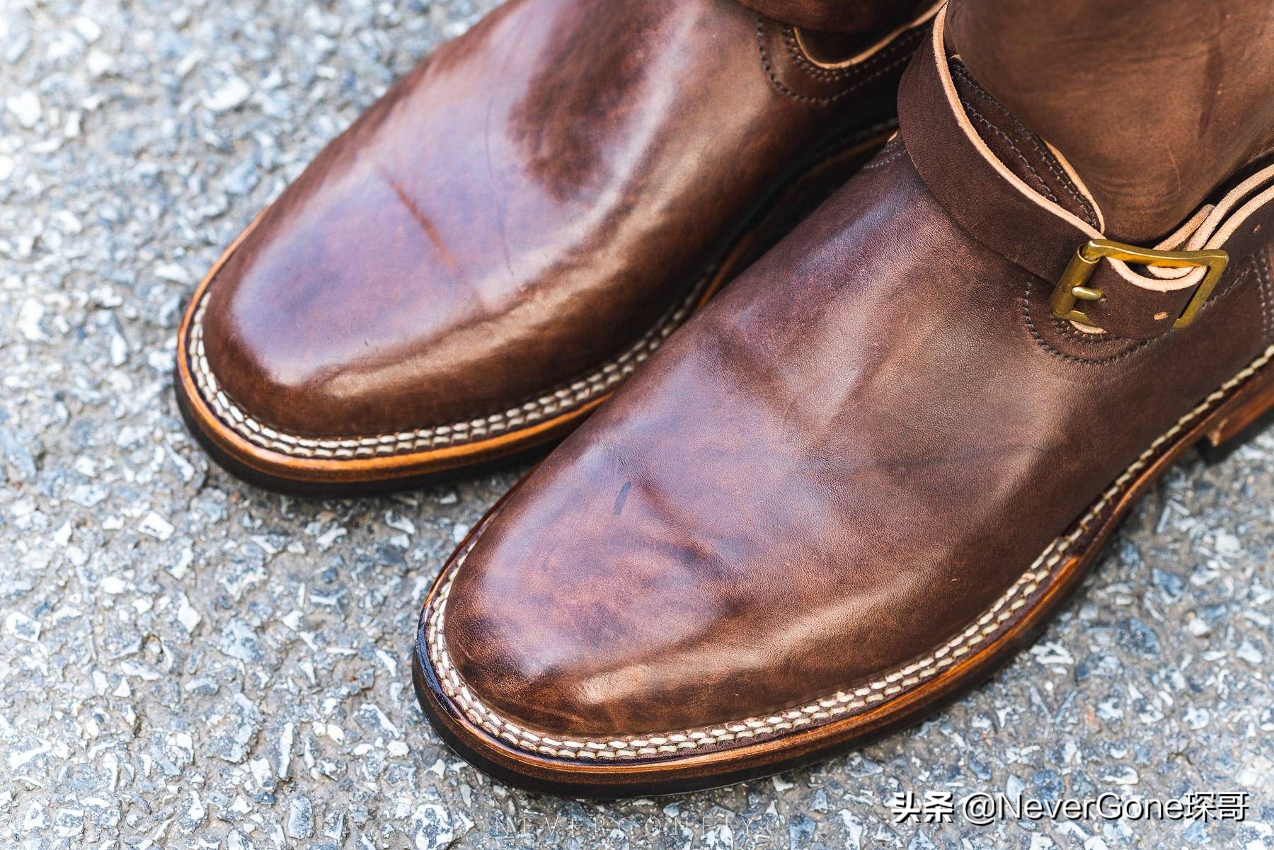 一双少见但高端的电工雨鞋——Viberg2060马皮工程师