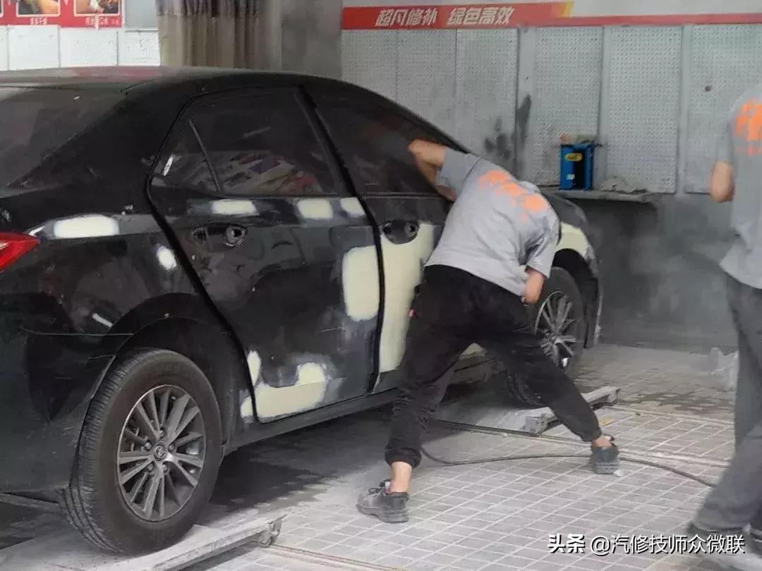 汽修工，烈焰下的汉子！