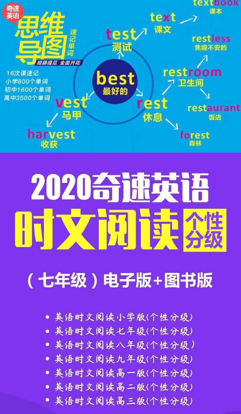 单词速记，单词突击营007、突击赢，学考乐和奇速英语等哪个更好