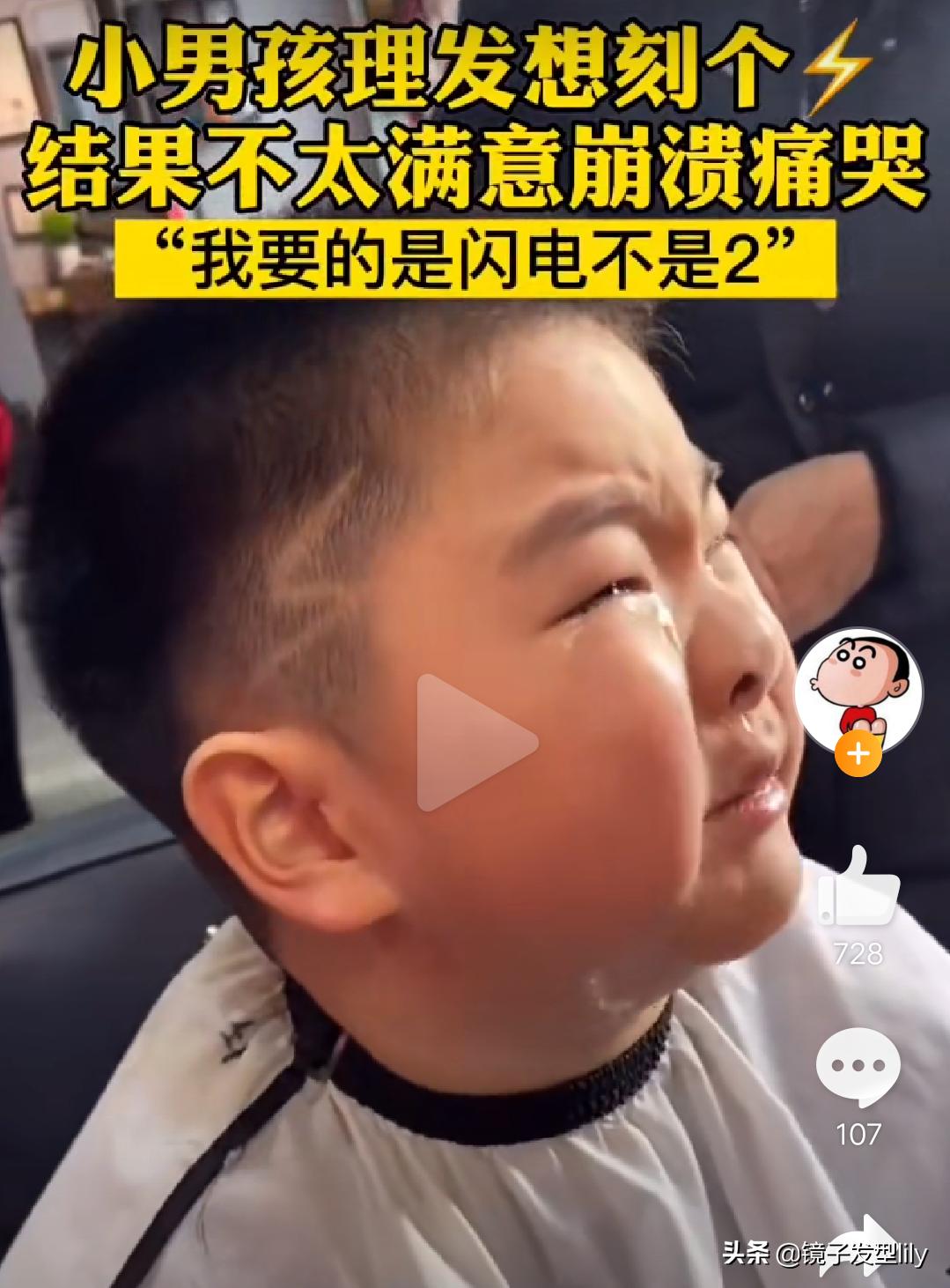 经典阳光帅气小男孩发型,最帅气的男宝宝的发型图案