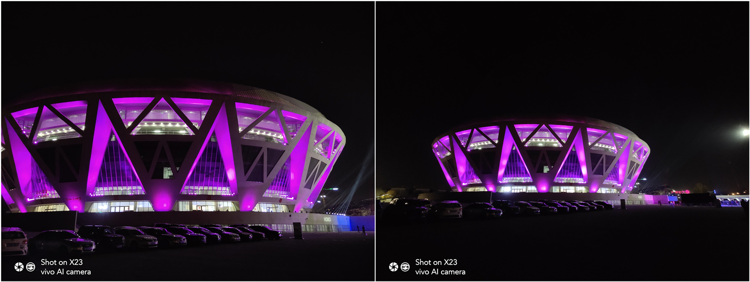 vivox23水滴全面屏手机,vivox23图赏91.2%水滴屏光感美学