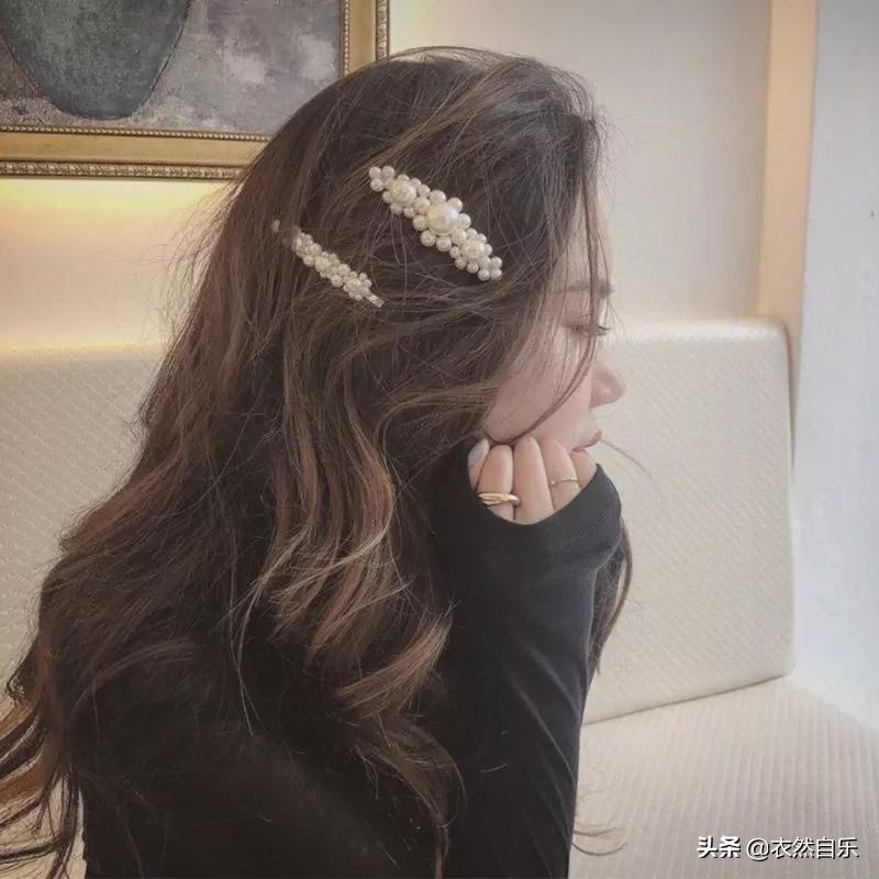今年最流行的发夹装饰品,宝石发夹发饰