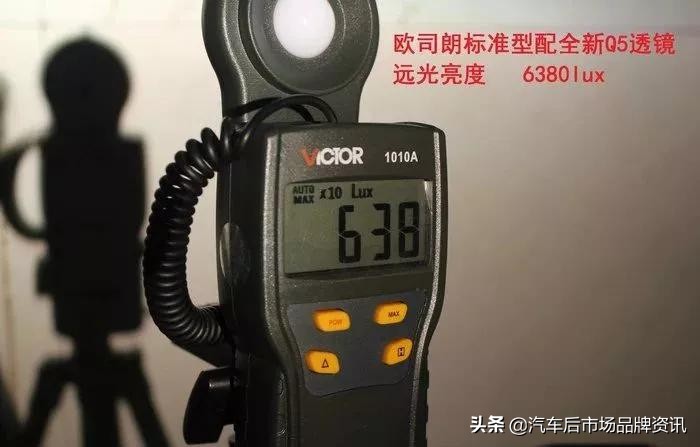 氙气灯6000k黑夜效果,氙气灯泡真实测评