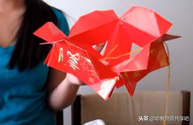 幼儿园创意新年手工灯笼,幼儿园春节创意灯笼手工