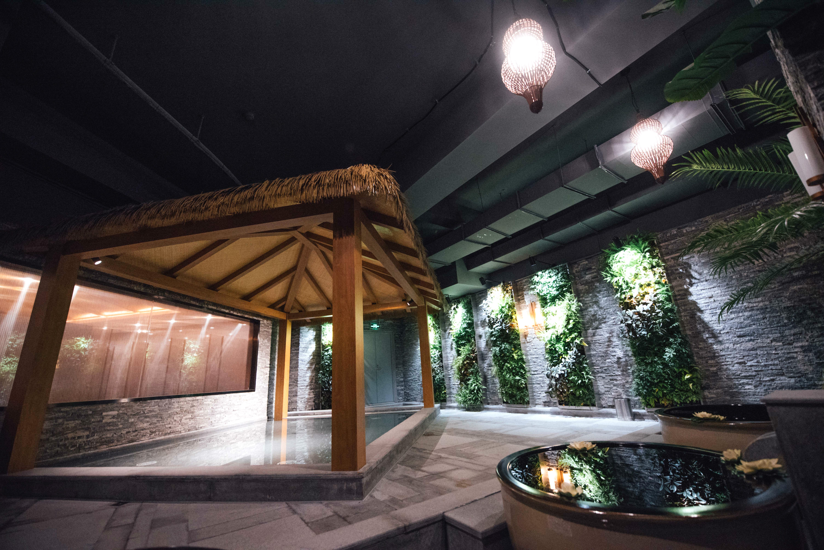 清爽汗蒸温泉,汗蒸和泡汤泉