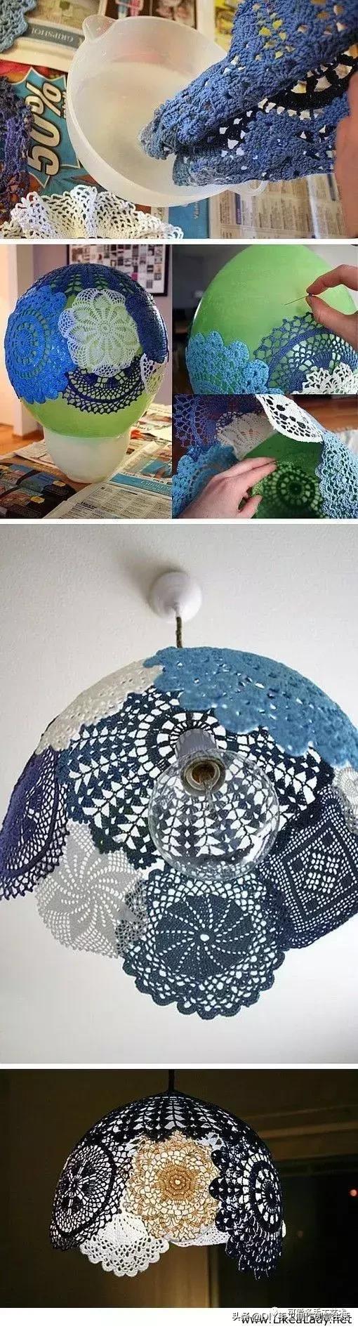 纸杯灯罩华丽大变身,如何做个简单而又创意灯罩