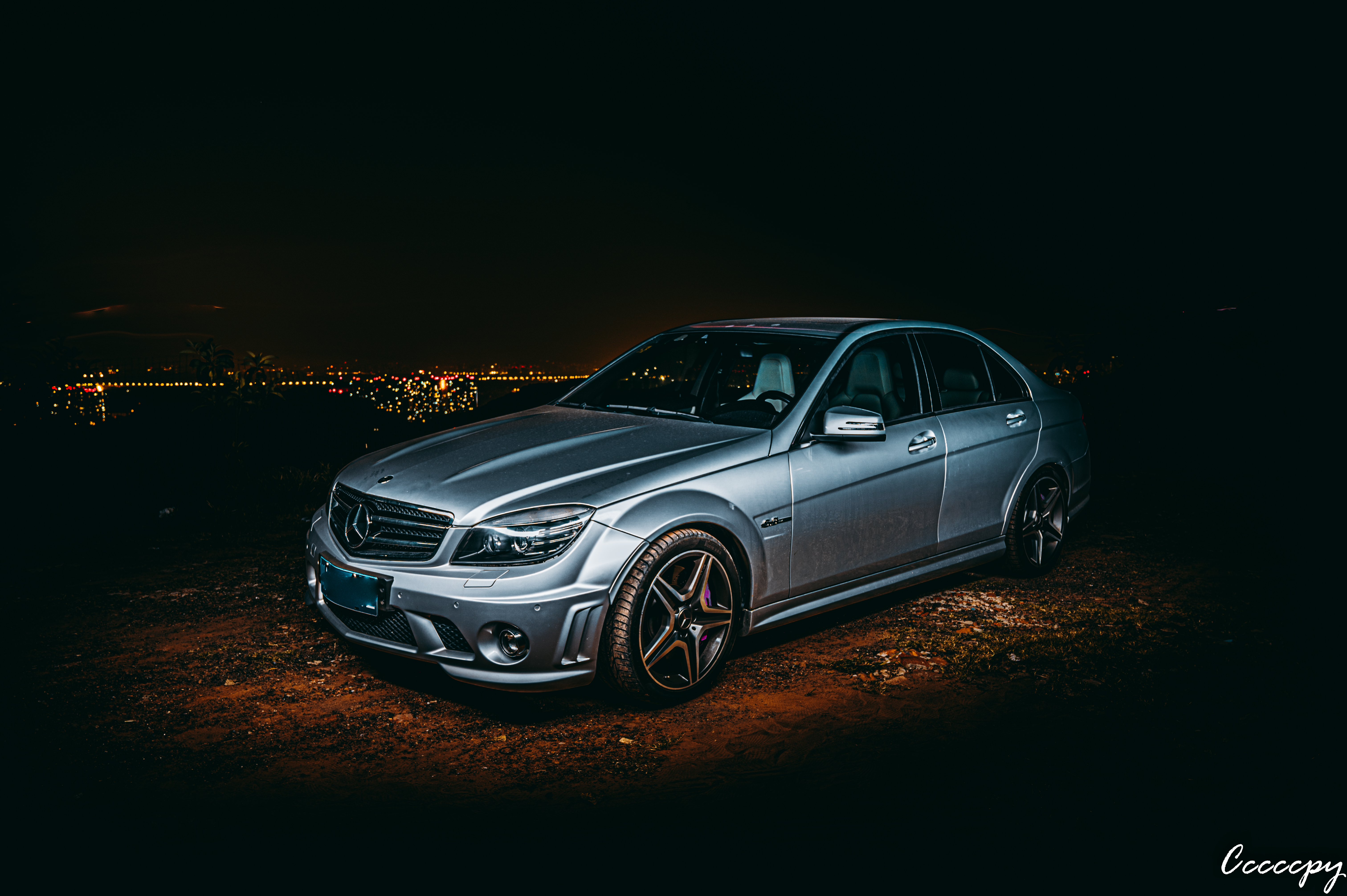 奔驰amgc63双门走街声浪,38号试驾奔驰c63amg