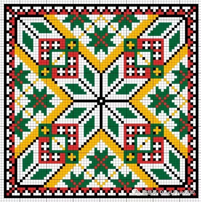 十字绣图案小图,十字绣大图适合用绣圈吗