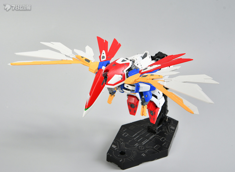 万代高达rgrx78-2,万代rg飞翼零式高达