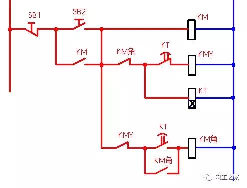 接触器点动正反转控制电路图,交流接触器控制不间断电路
