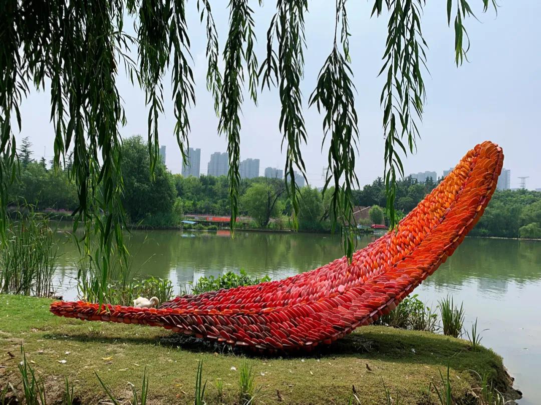 打卡郑州雕塑公园！在这里去感受人与自然，遇见不一样的郑州