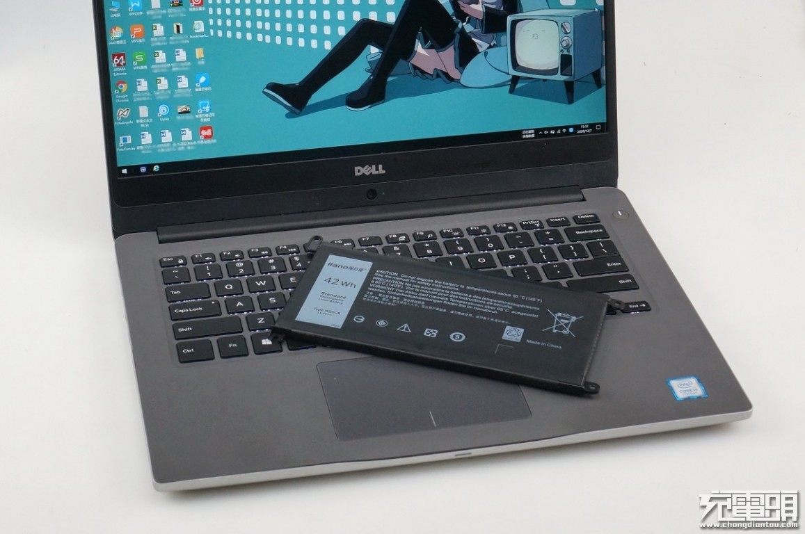 戴尔燃7000电脑换电池教程,戴尔燃7000换电池教程