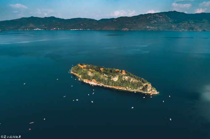 2001年抚仙湖水下古城真实视频,罕见的湖泊风光摄影