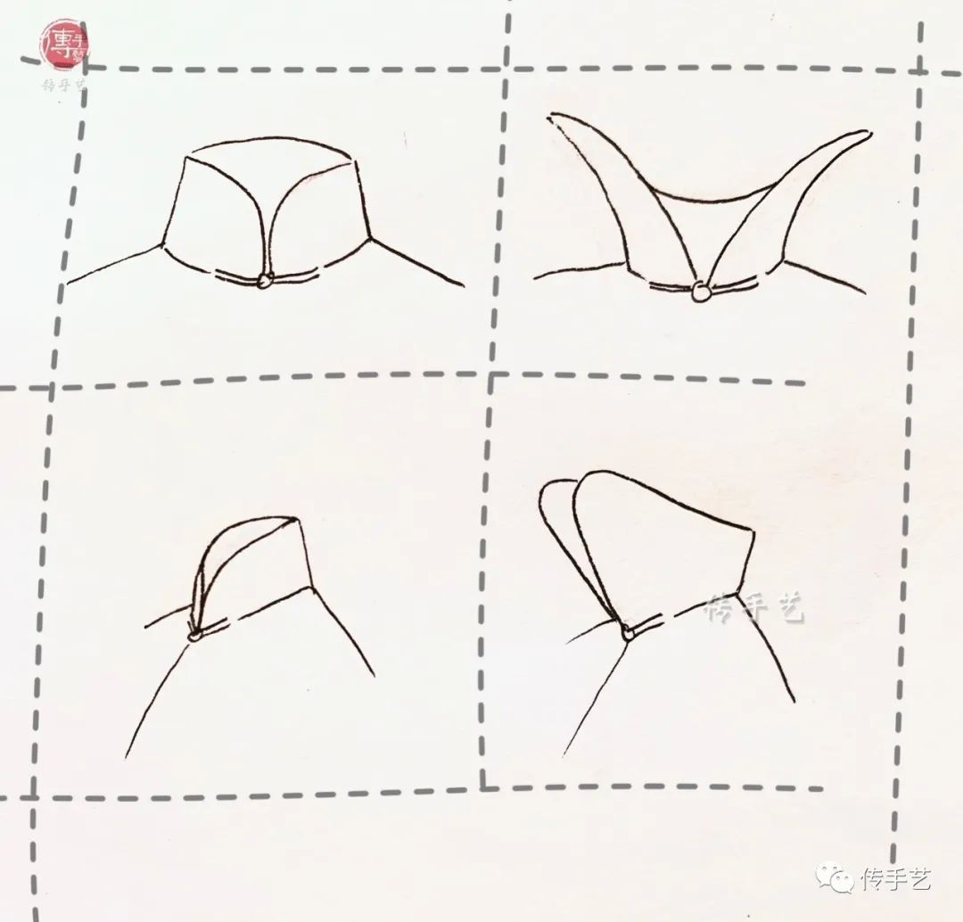 听过“塑身衣”，听过“塑脸领​”吗？民国显瘦第一神器