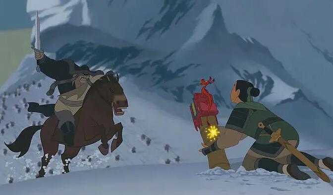 迪士尼木兰动画宣传片,迪士尼动画片花木兰粤语版