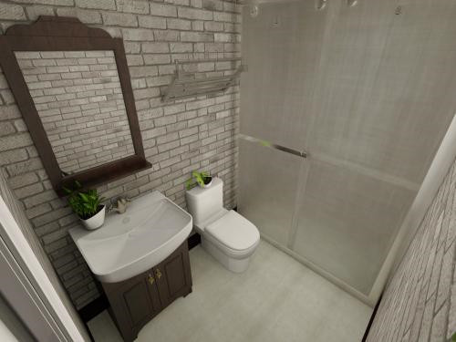 1.3米宽厕所怎么布局,1米宽2米长厕所装修效果图