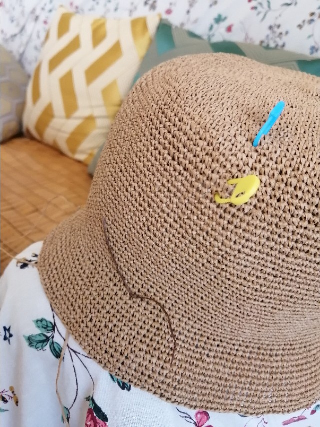 草编夏季太阳帽,夏季帽怎么编