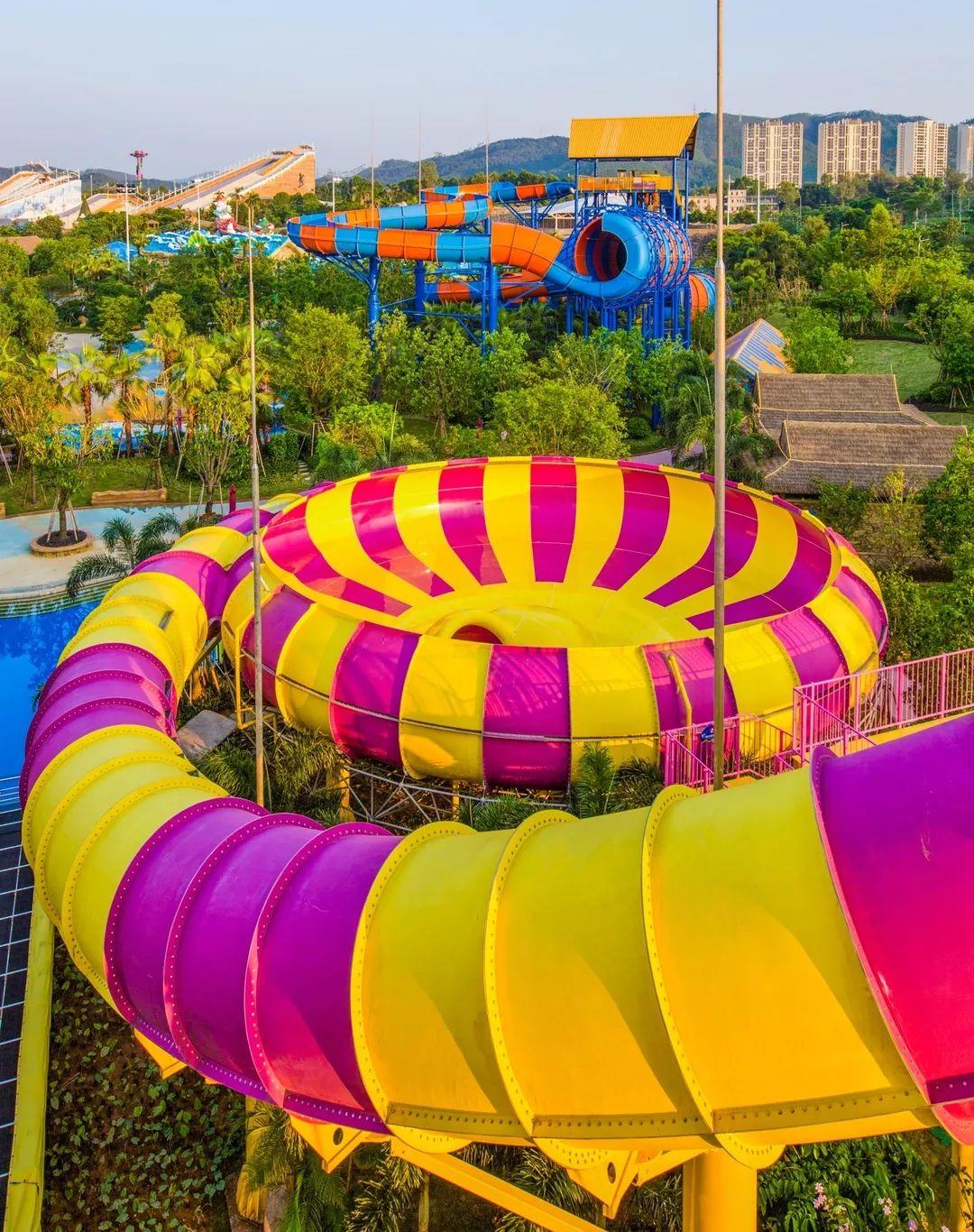 鹭湖水世界天旋大回环,水上天旋大回环