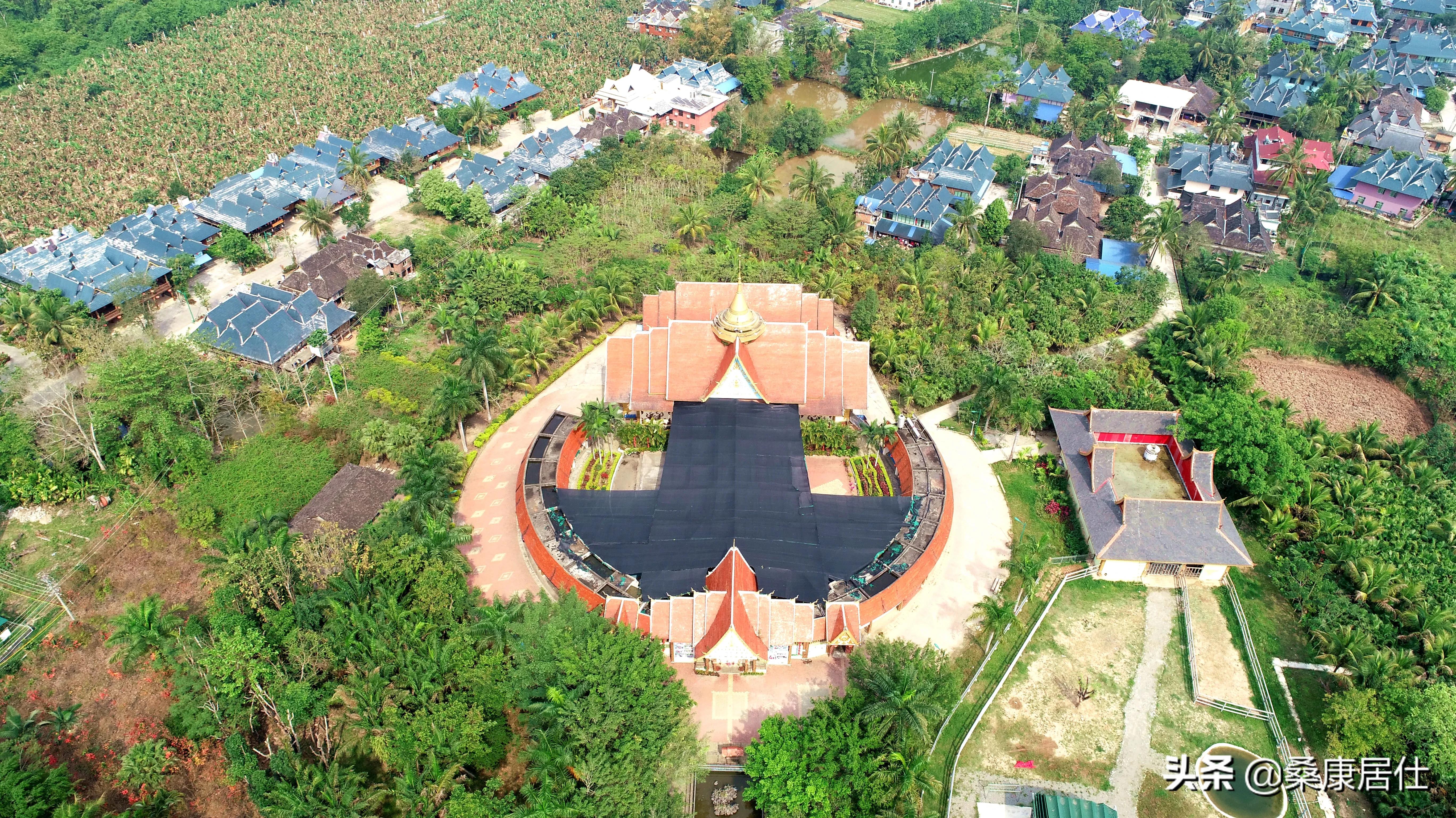 西双版纳旅游直播傣族园泼水节,云南西双版纳泼水节旅游攻略