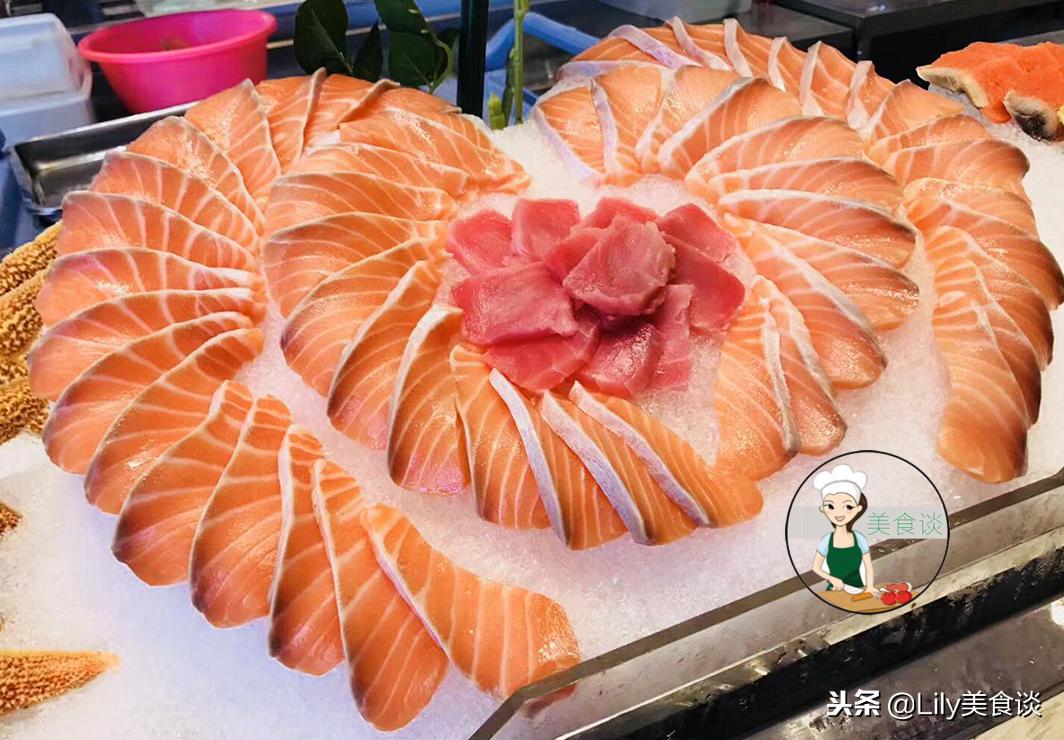 一人吃海鲜自助,朋友请吃海鲜大餐