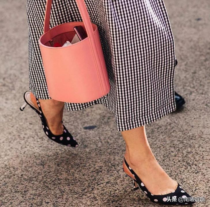 粗跟小个子洋气尖头鞋,尖头鞋子显高高级百搭
