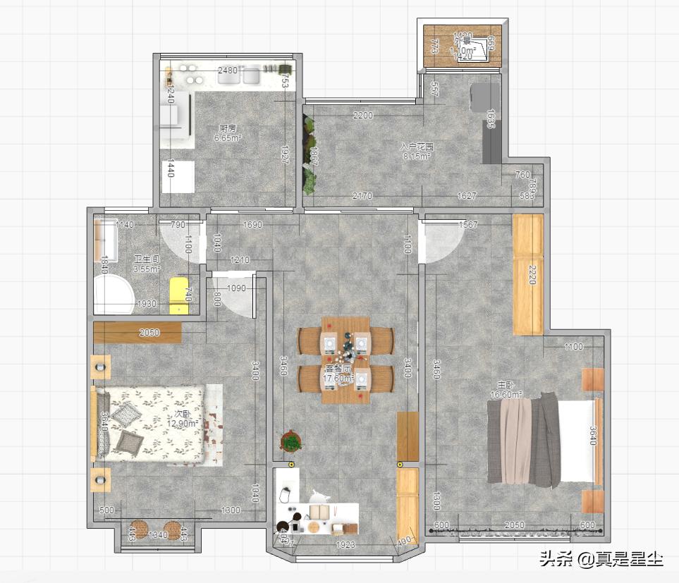 有钱没钱装修视频,没钱装修老家2000平