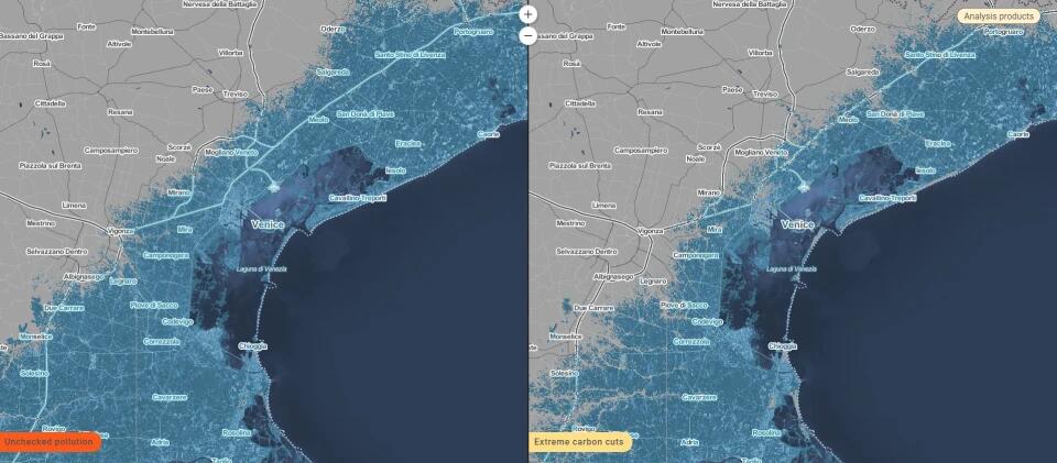 海平面上升66米对中国有什么影响,海平面上升上海还能坚挺多少年