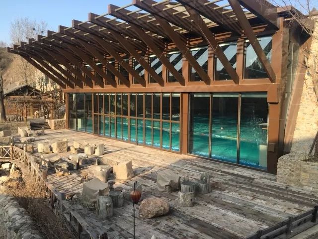 北京私汤温泉民宿攻略,北京温泉民宿小院4人