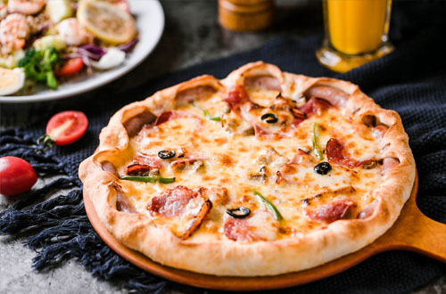 可口的披萨怎么快速做外卖,外卖的披萨都是怎么做的