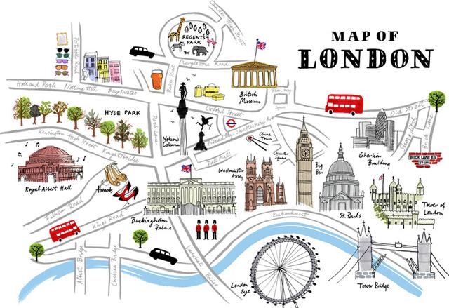 60分钟画好一幅地图,画一张手绘地图