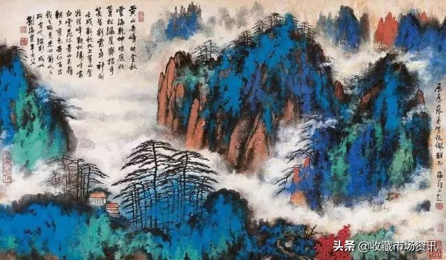 中国百位高寿名人书画展,寿从笔端来意思