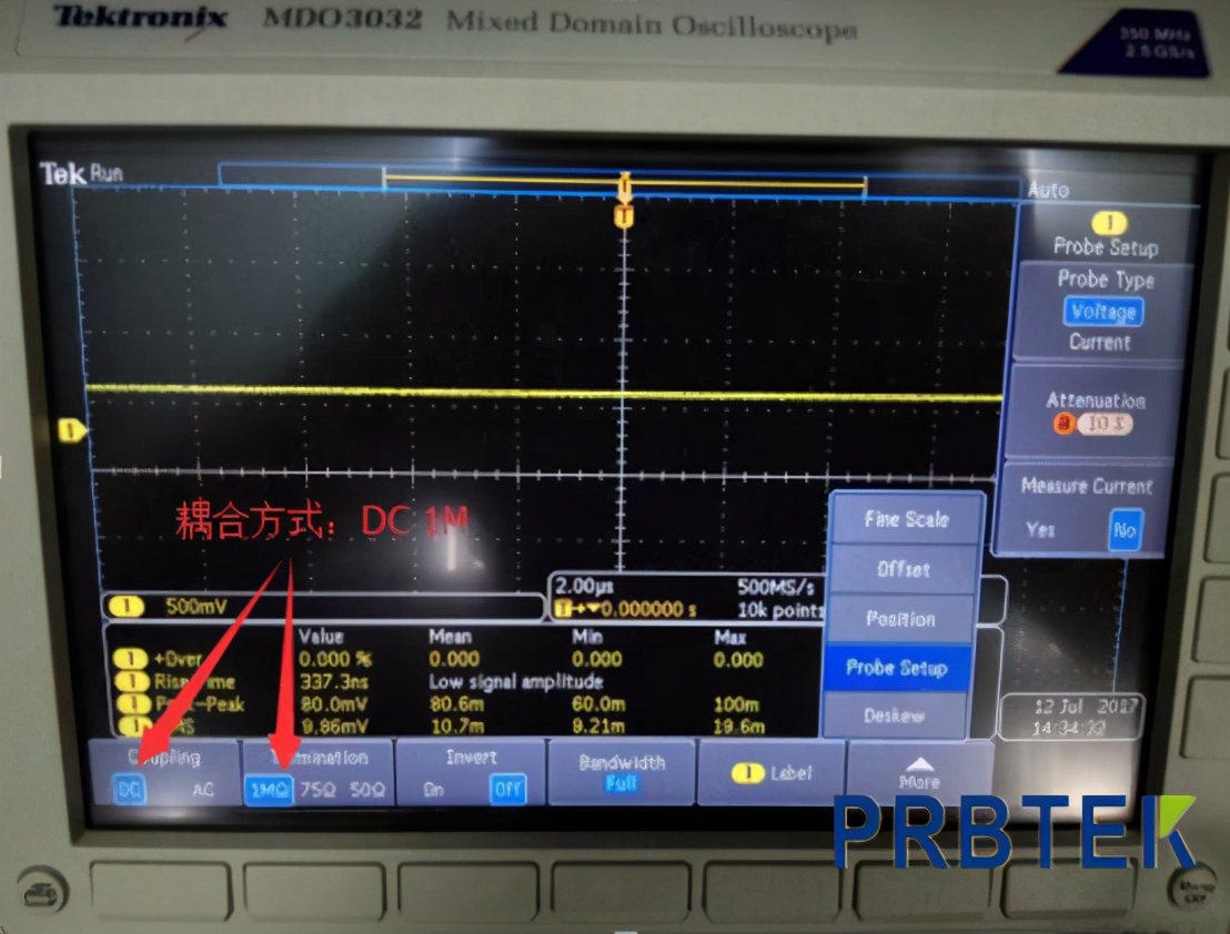 示波器电流探头测电流教程,示波器高压探头怎样连接