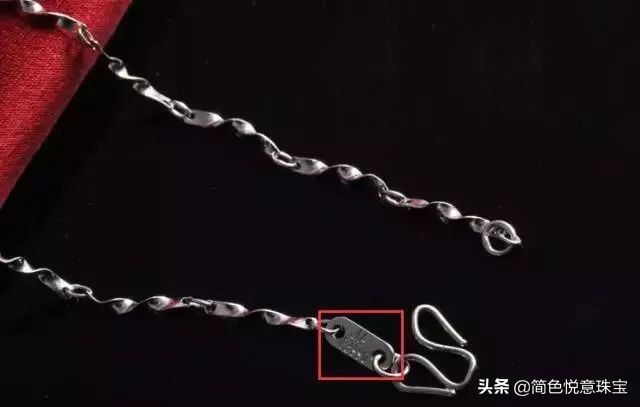 首饰上印的数字代表什么,首饰上的印记