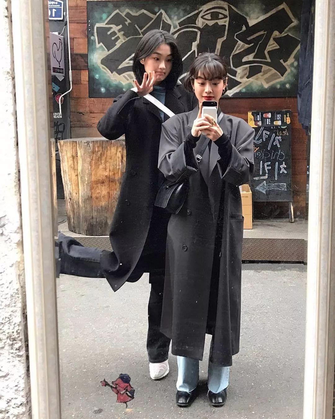 ins韩国温柔穿搭冬季裤子,韩国ins风穿搭女生高级感