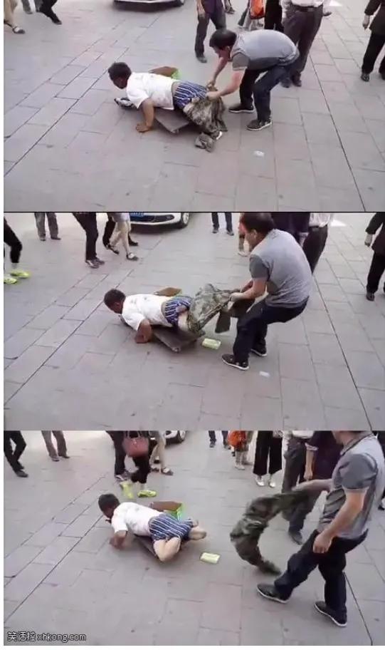 看到乞丐的感想,看到街上的乞丐内心会恐惧