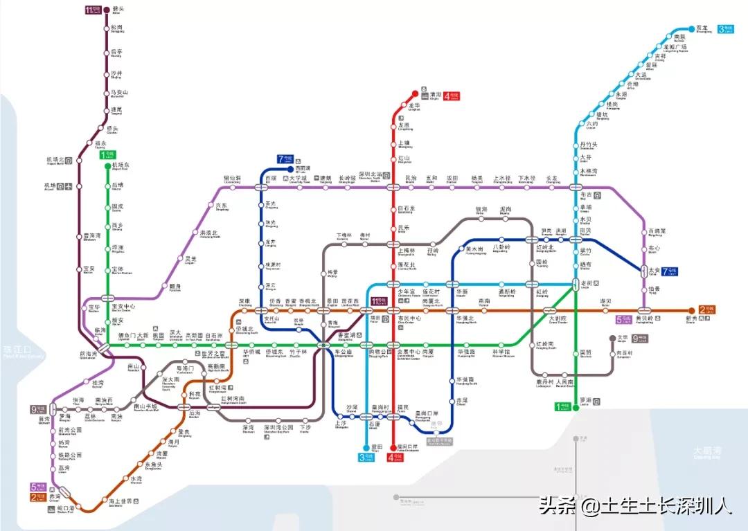 深圳6号线地铁全部站名,深圳地铁15号线全程站名