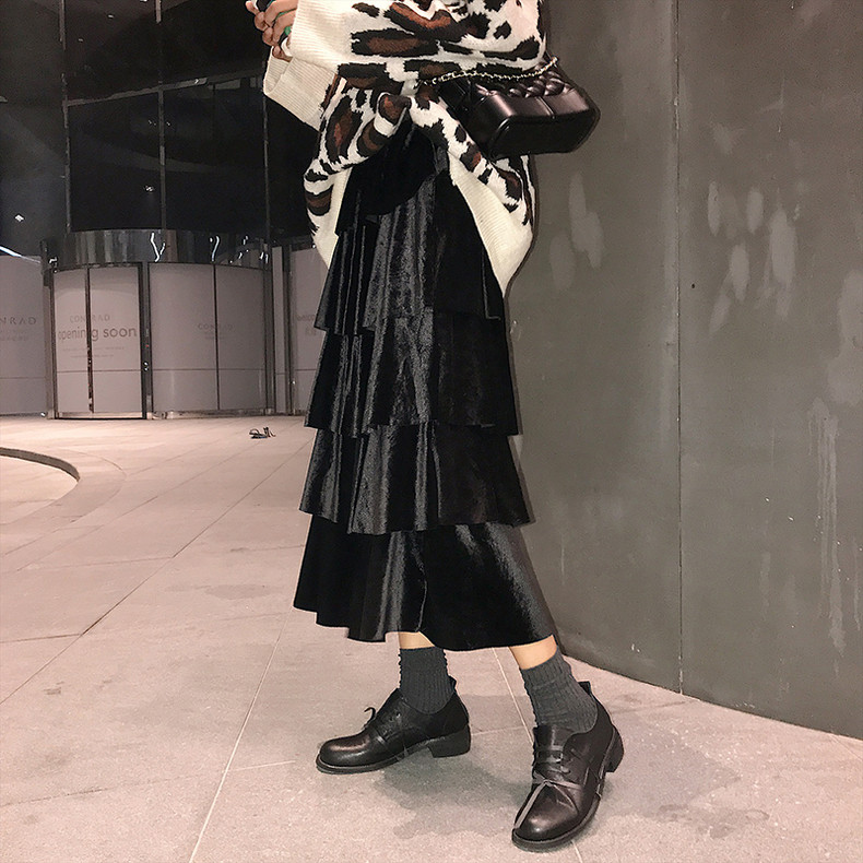 小仙女夏季网纱拼接袖穿搭,渐变色星空网纱百褶仙女裙