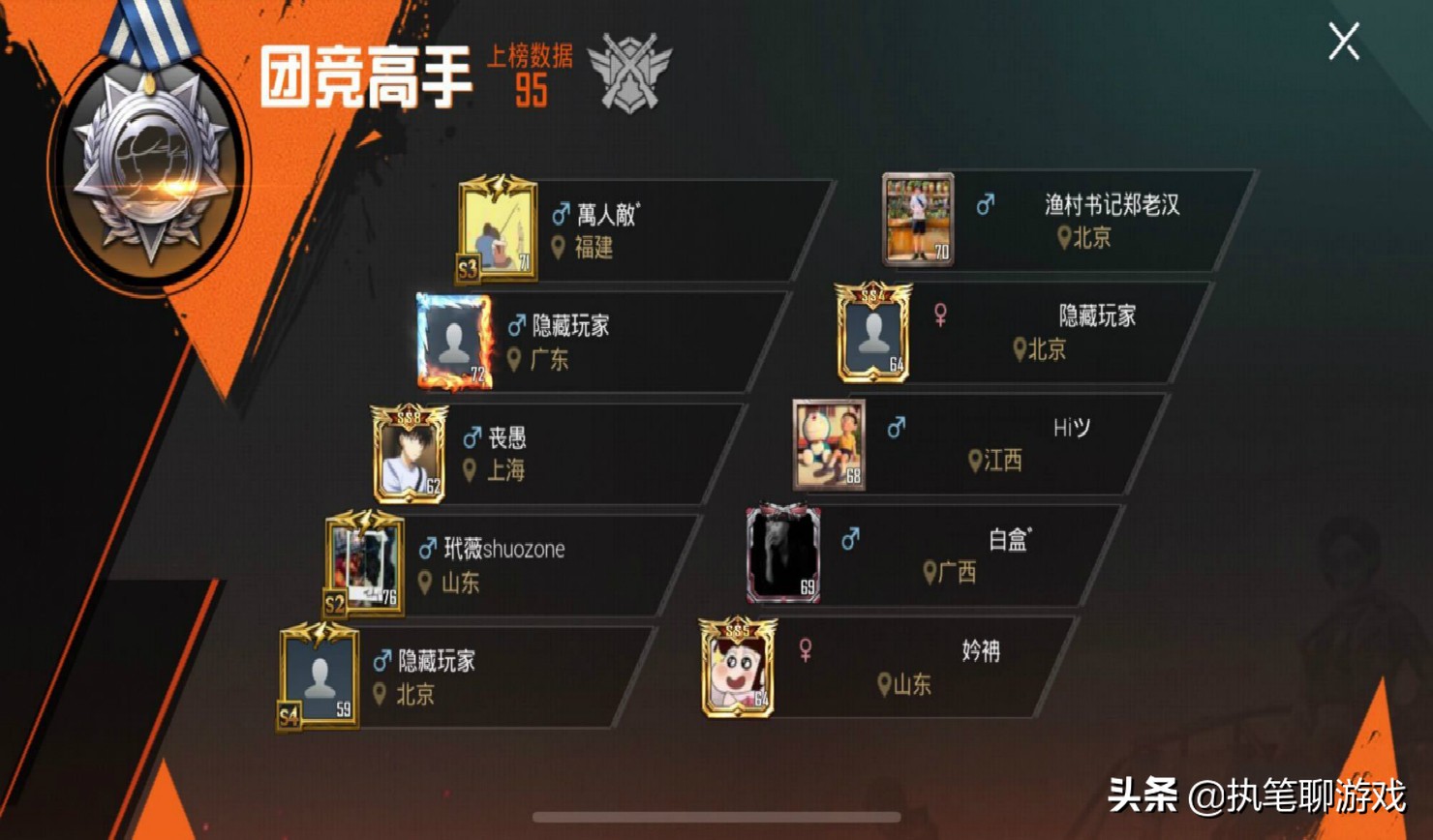 和平精英上所有的卡点,和平精英有s1普通框吗