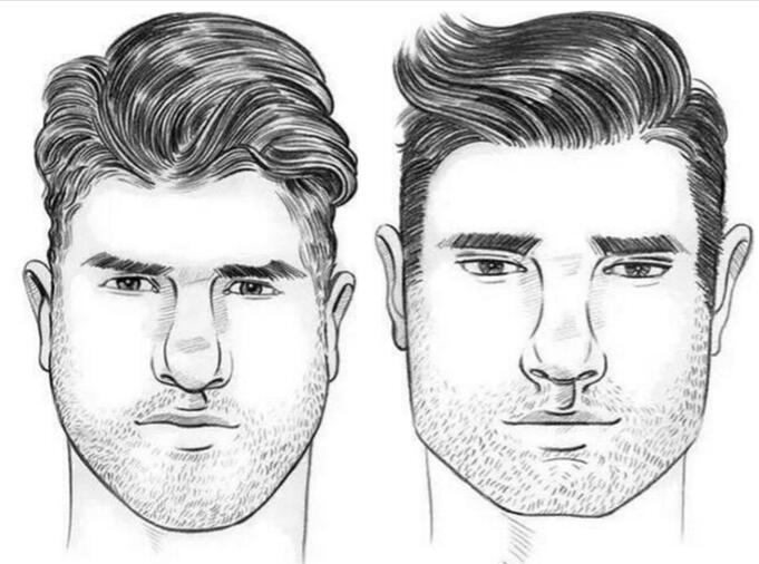 脸大嘴大适合的发型男生,椭圆的脸适合什么发型男生初中生