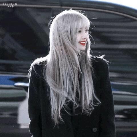 韩国idol染发,韩国橙色头发女idol