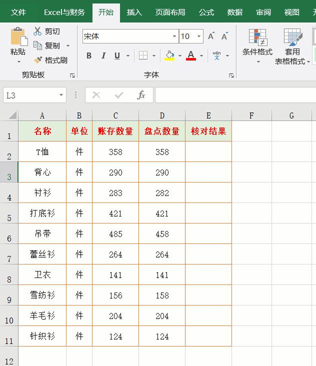 一分钟核对数据大法,核对数据的技巧和方法